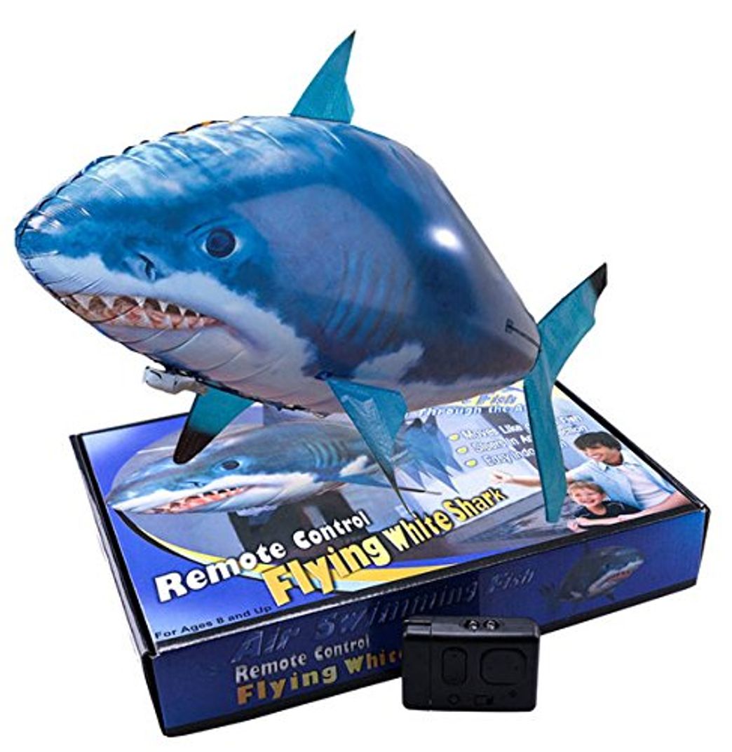 Producto RC Air Swimmers flying shark remote