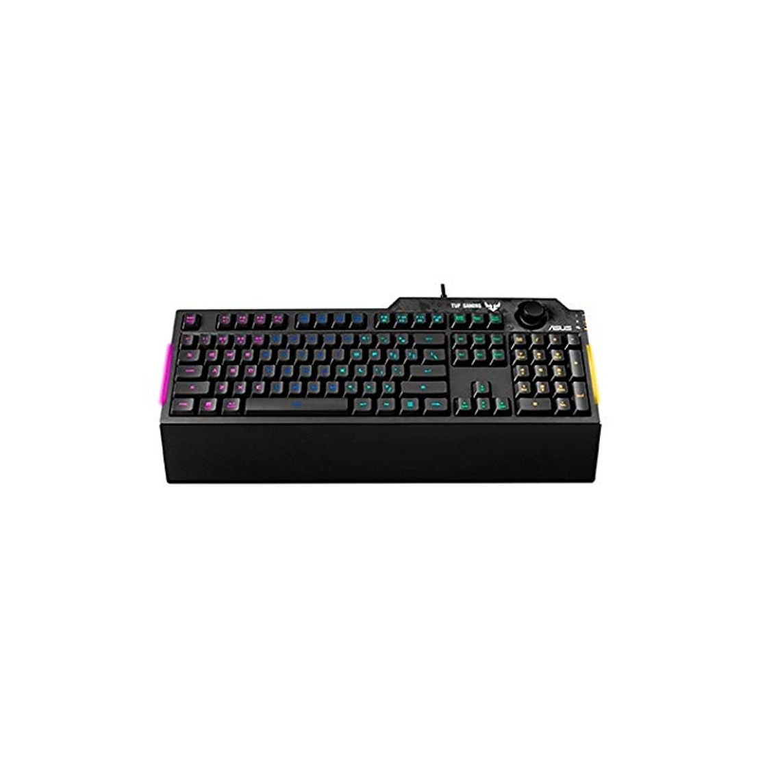 Product Asus TUF Gaming K1 - Teclado RGB con Control de Volumen