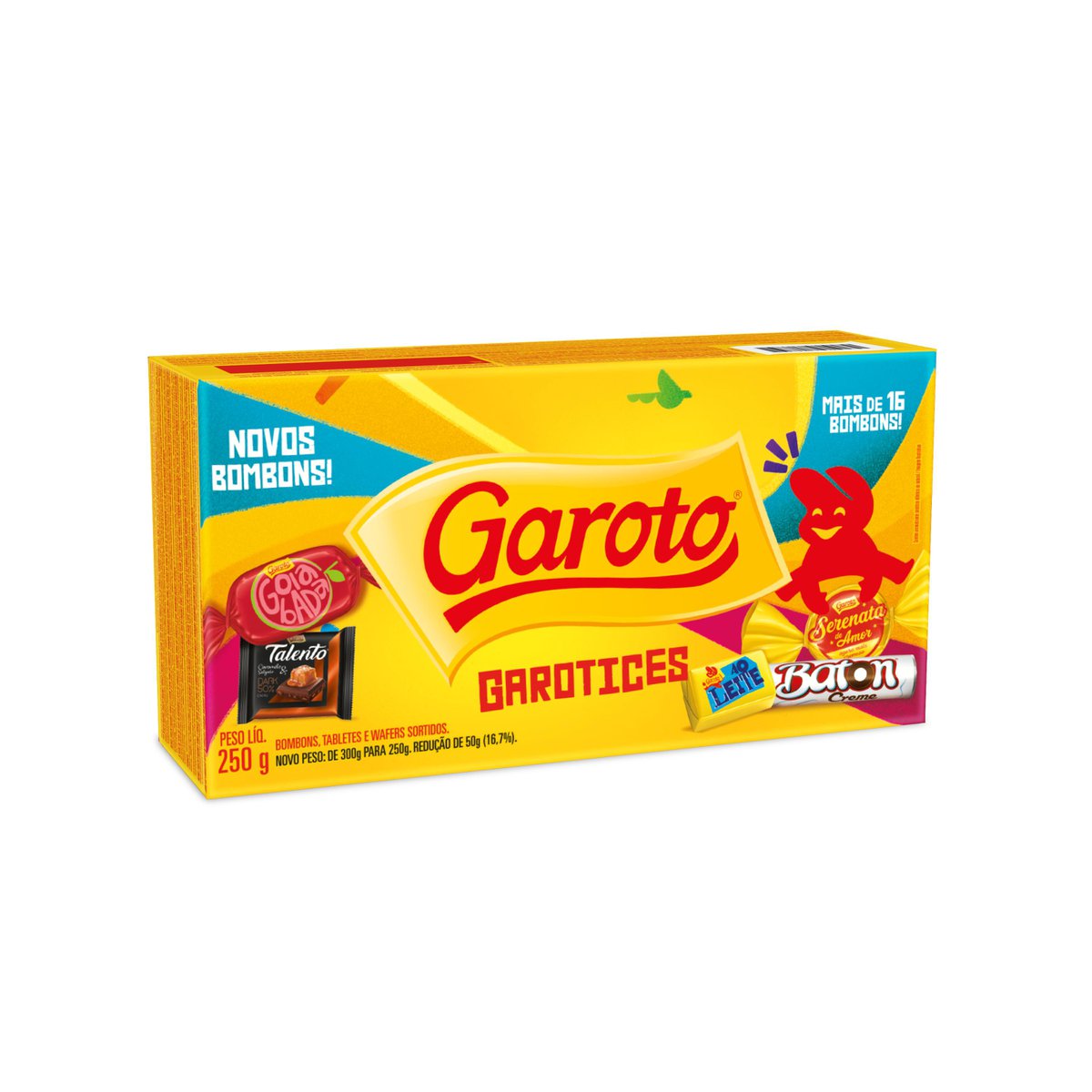 Moda Caixa de Bombom Garoto - 250g