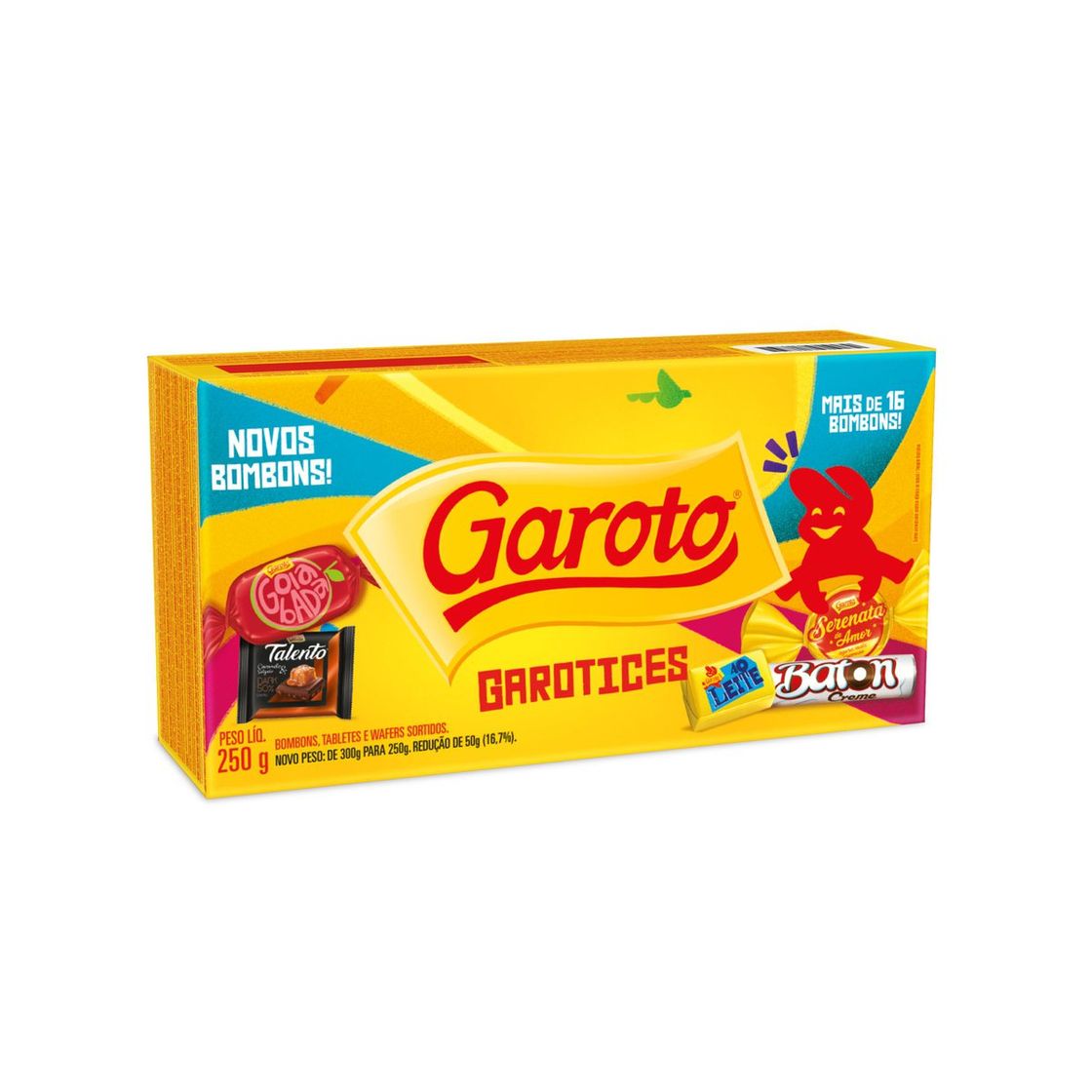 Fashion Caixa de Bombom Garoto - 250g