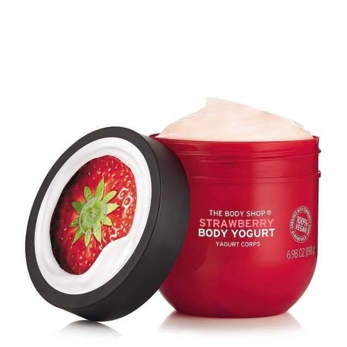 Moda Body Yogurt morango da the body shop.