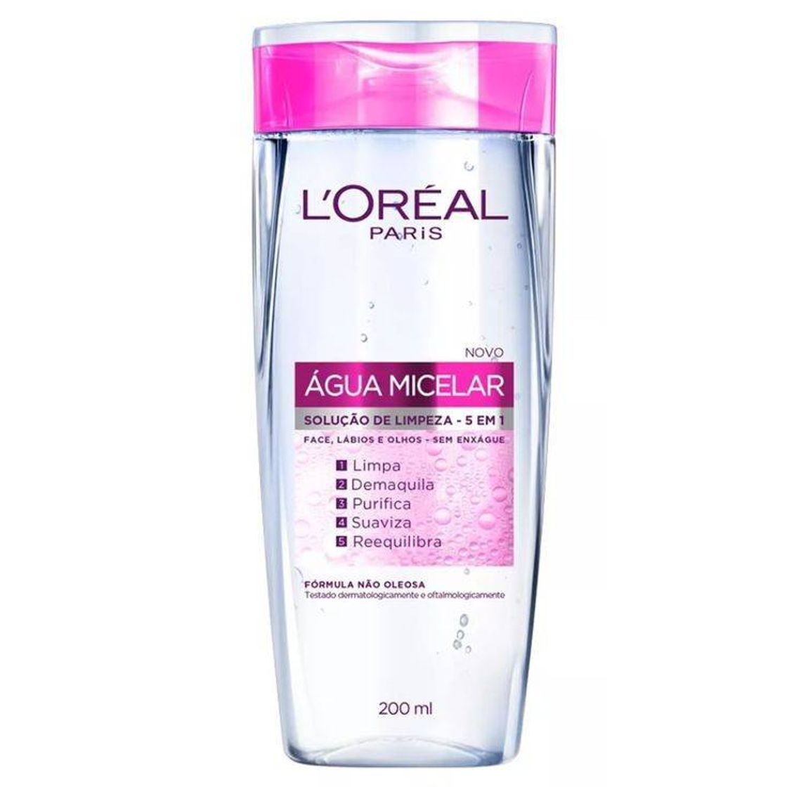 Moda Agua micelar da l'loreal.