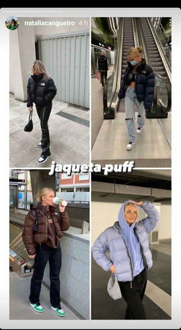 Moda Jaqueta puff