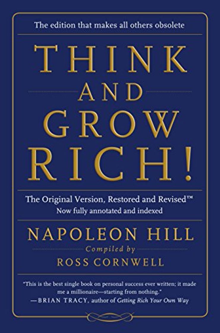 Libro Think and Grow Rich!:The Original Version, Restored and RevisedTM