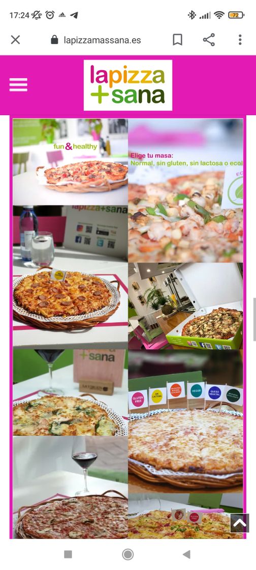 Restaurants La pizza más sana