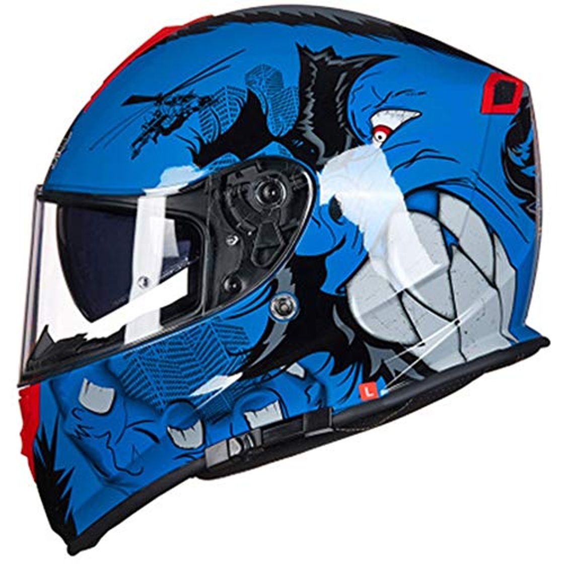 Product ZLX Casco Todo Terreno Casco Off-Road Casco Doble Objetivo Off-Road T127 Casco