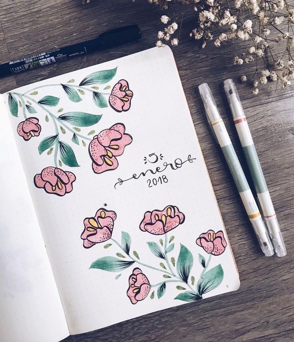 Moda Uma forma maravilhosa e linda de decorar o caderno 