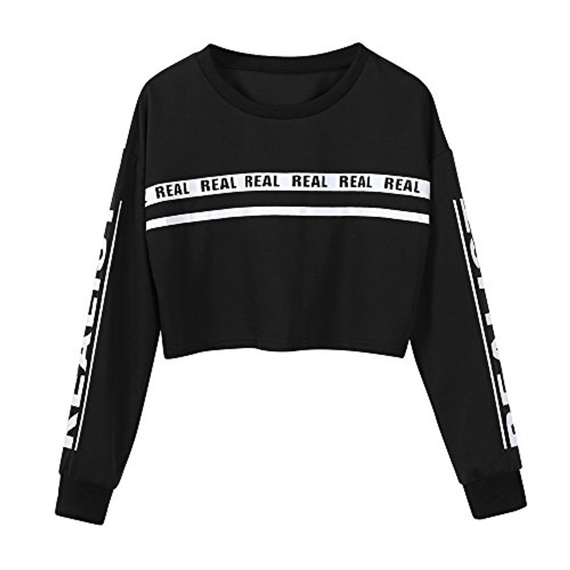 Moda ZODOF Sudadera para Mujer con Dibujo de Piña Tops de Color Puro Manga Larga Casual Moda Sexy Ropa para Mujer