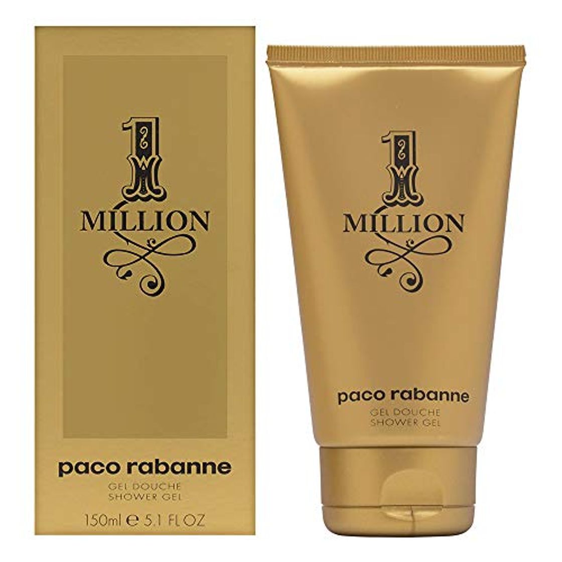 Product Paco Rabanne un millón homme/hombres, gel de ducha 150 ml, 1 paquete