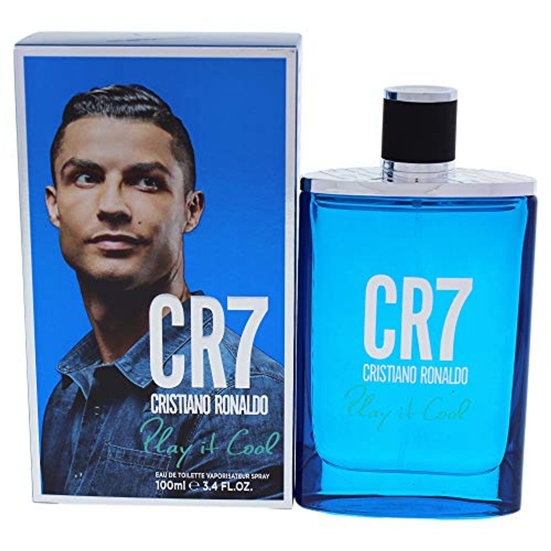 Social CR7 Jugar It Fresco Eau De Toilette Fragancia Perfume 100 ml
