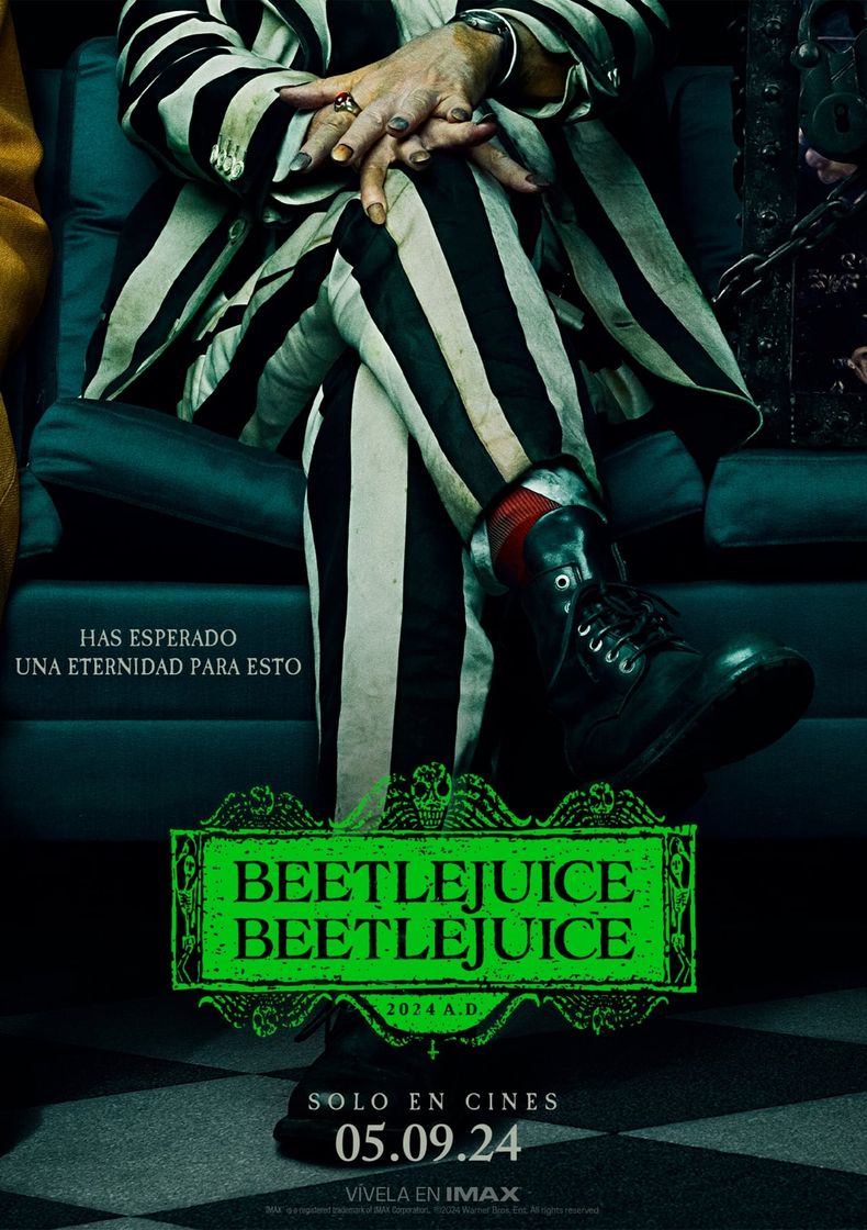 Película Beetlejuice 2 (Bitelchus 2)