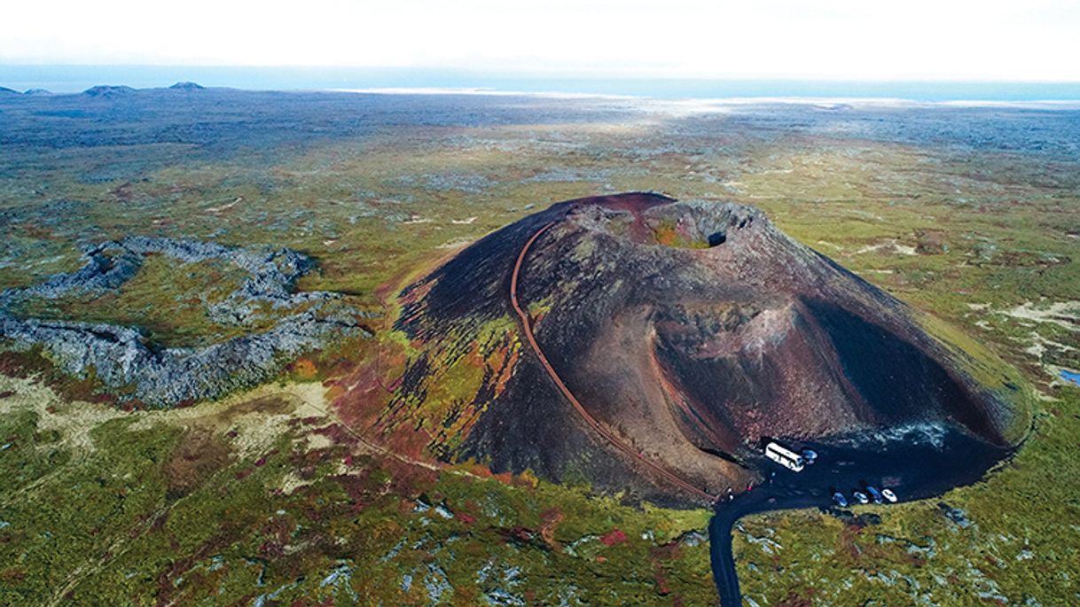 Lugar Saxhóll Crater