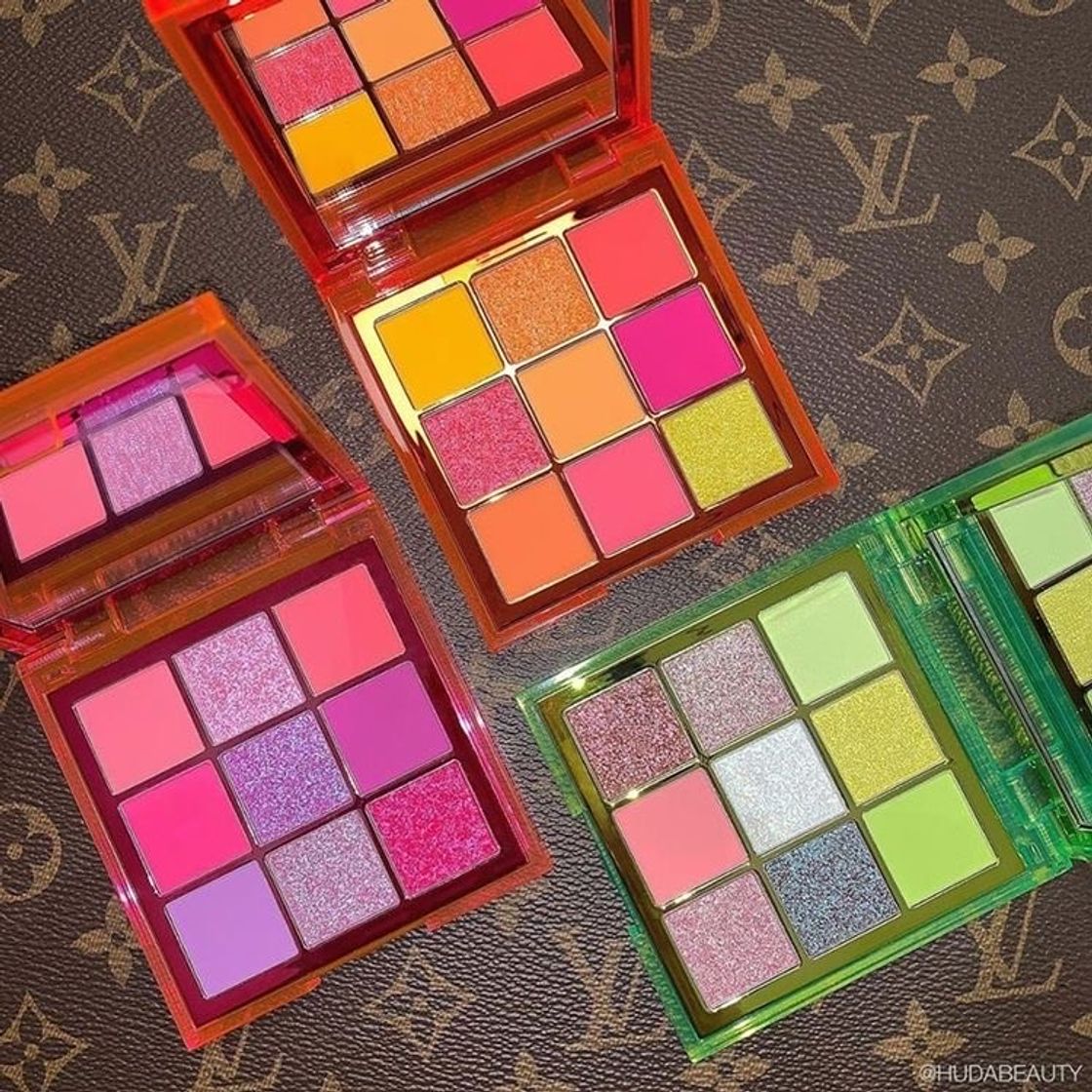 Fashion As neon paletts da Huda Beauty