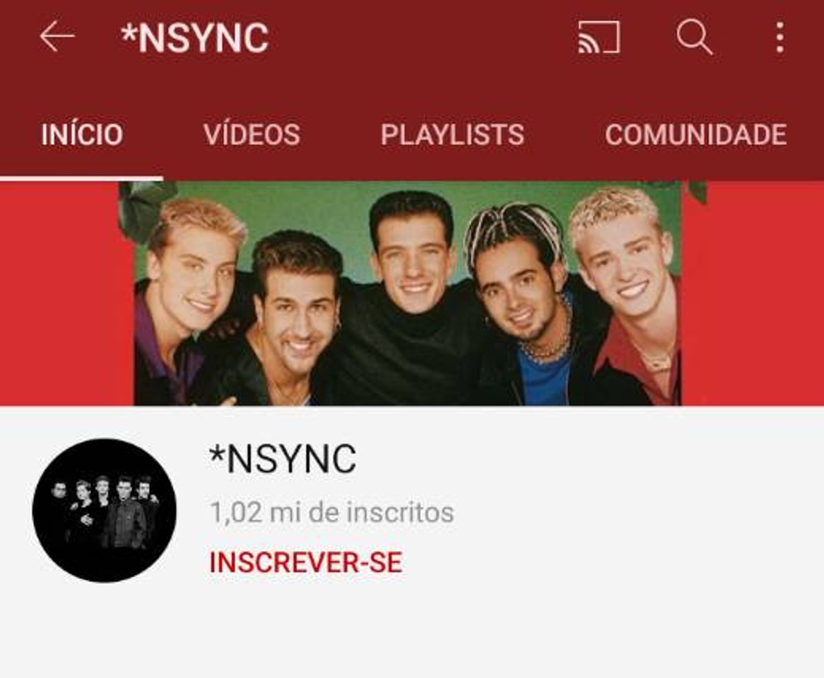 Moda Grupo N'Sync