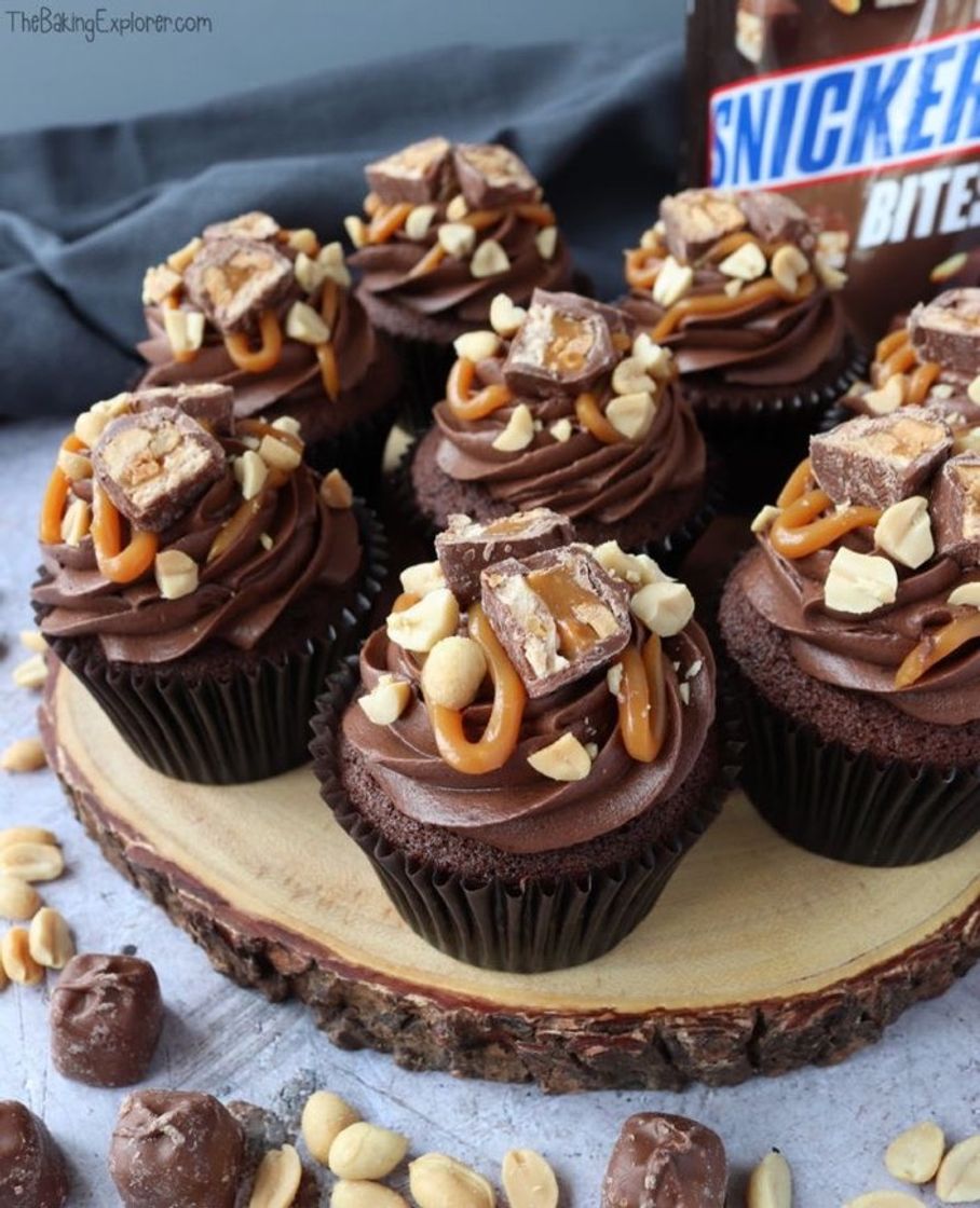 Fashion Cupcake de Snickers 🧁