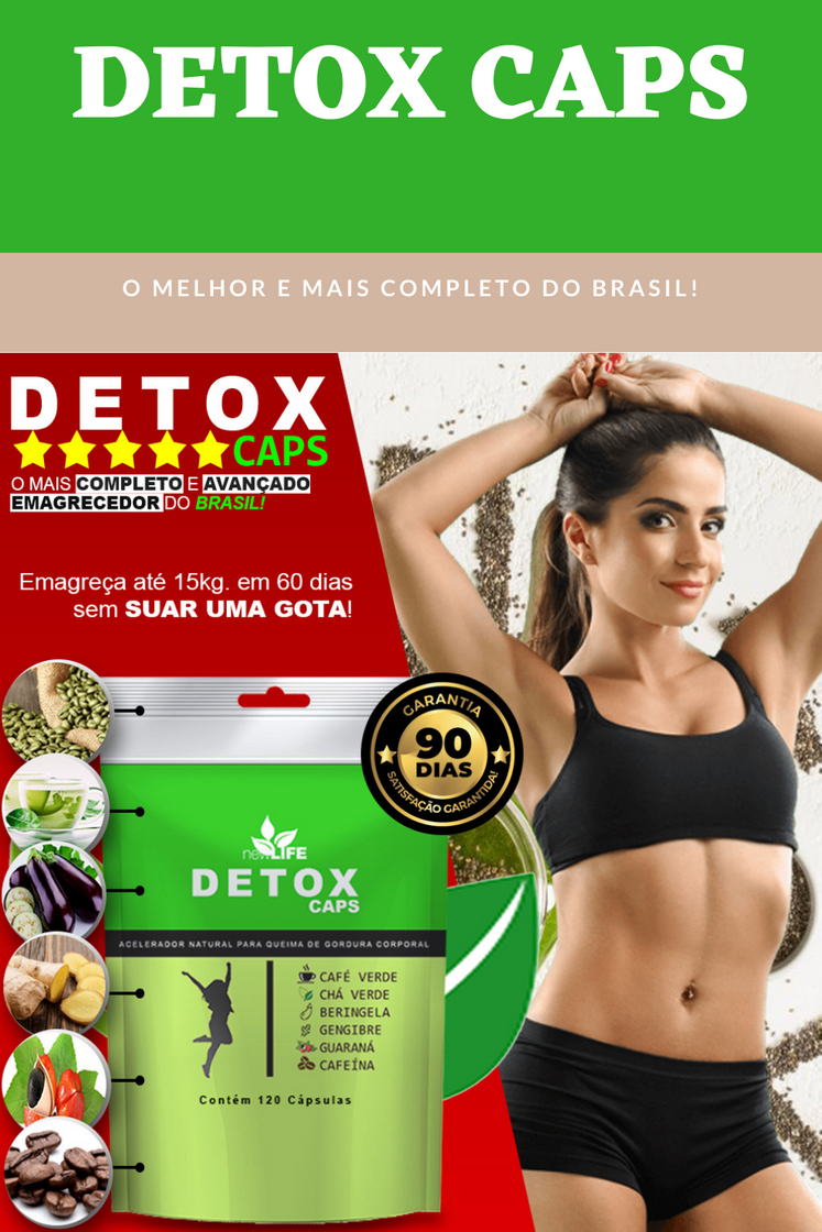 Moda DETOX SHAKE  ELIMINE ATÉ 15KG EM 8 SEMANA 