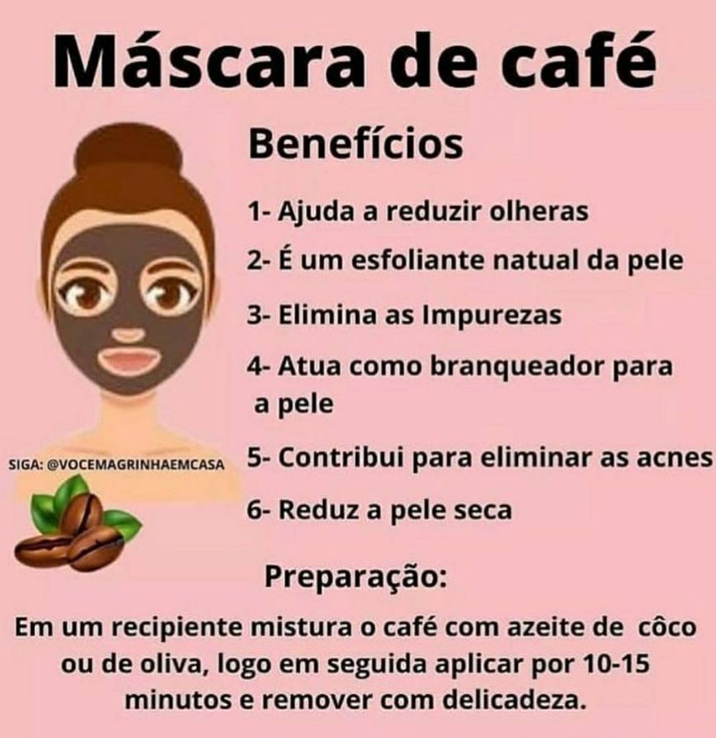 Moda Máscara de café 