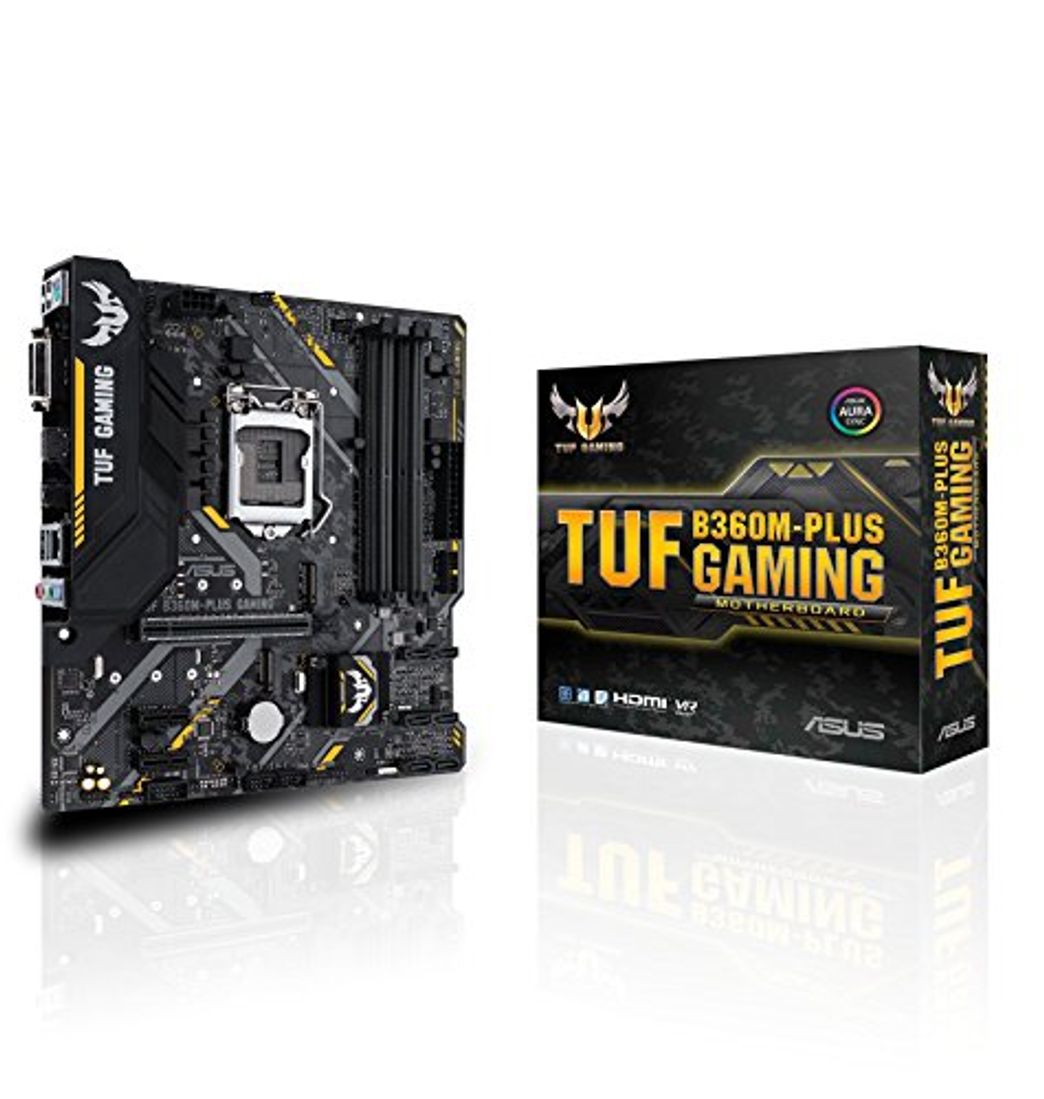 Electrónica Asus Intel B360 mATX - Placa base gaming con Aura Sync RGB