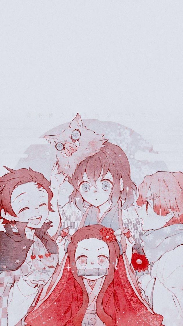 Wallpaper Kimetsu no Yaiba 🌊🌸⚡🐗