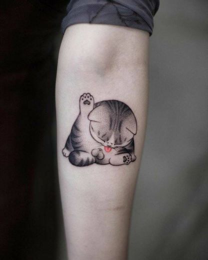 Tatuagem de gato