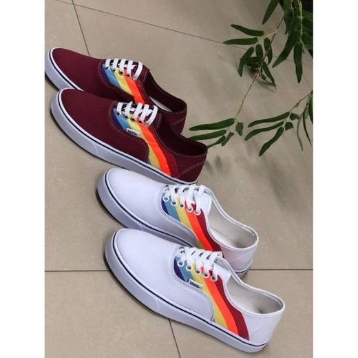 Tênis Vans Era Authentic Rainbow Masculino & Feminino