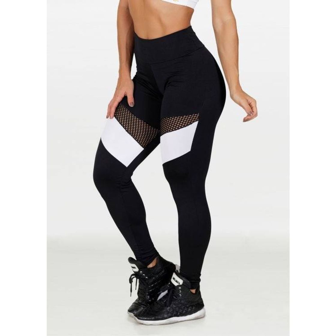 Moda Calça Legging Leg Fitness Moda Academia Suplex Ginástica