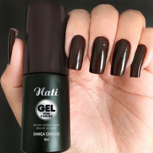 Esmalte Gel Seca Rápido Sem Cabine Alta Cobertura Muita Dura