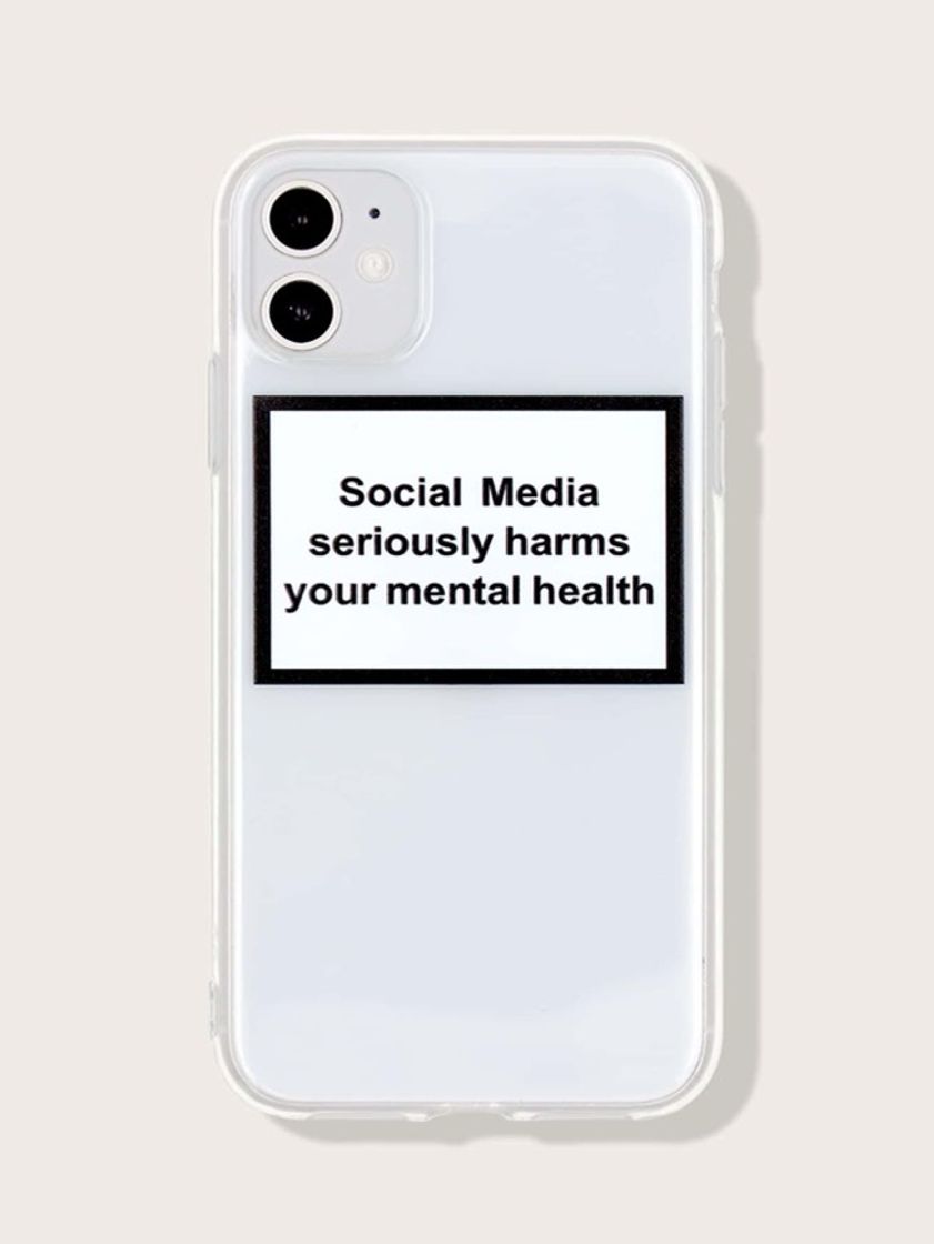 Product Funda "Social Media Seriously harms your mental health"