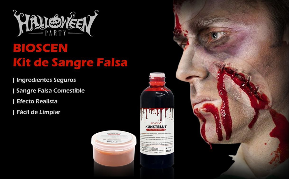 Producto Kit de Sangre Falsa 100ml