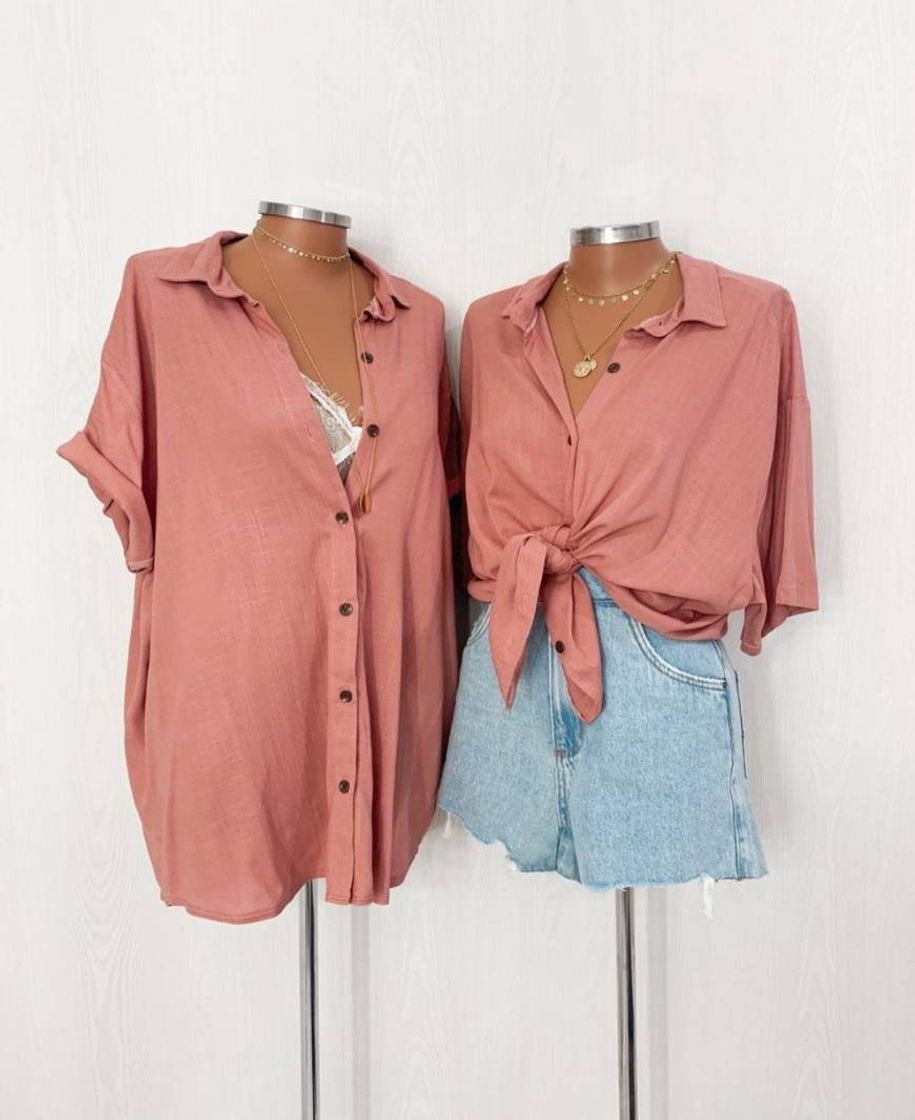 Fashion CAMISA JACQUE ROSE