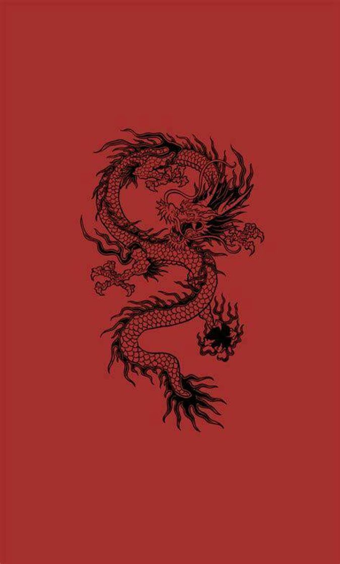 Moda wallpaper\\asthetic chinese dragon iphone