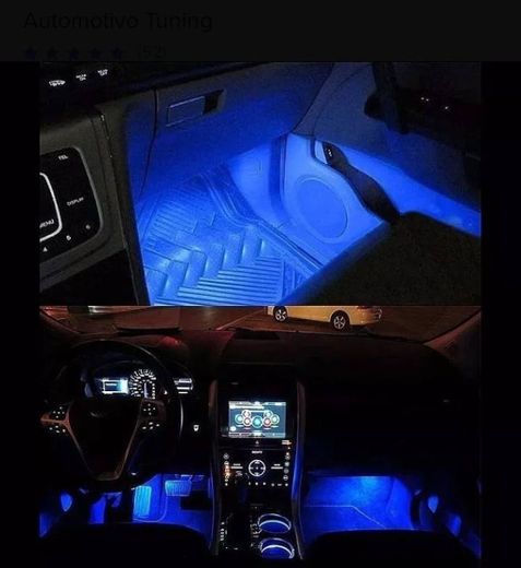 Luz de led Neon para o interior do seu carro 🤩