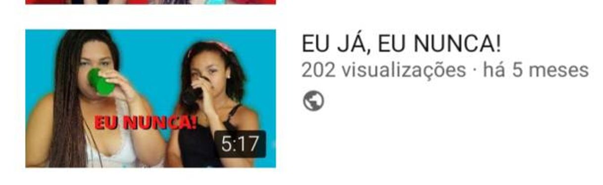 Meu Canal no YouTube 