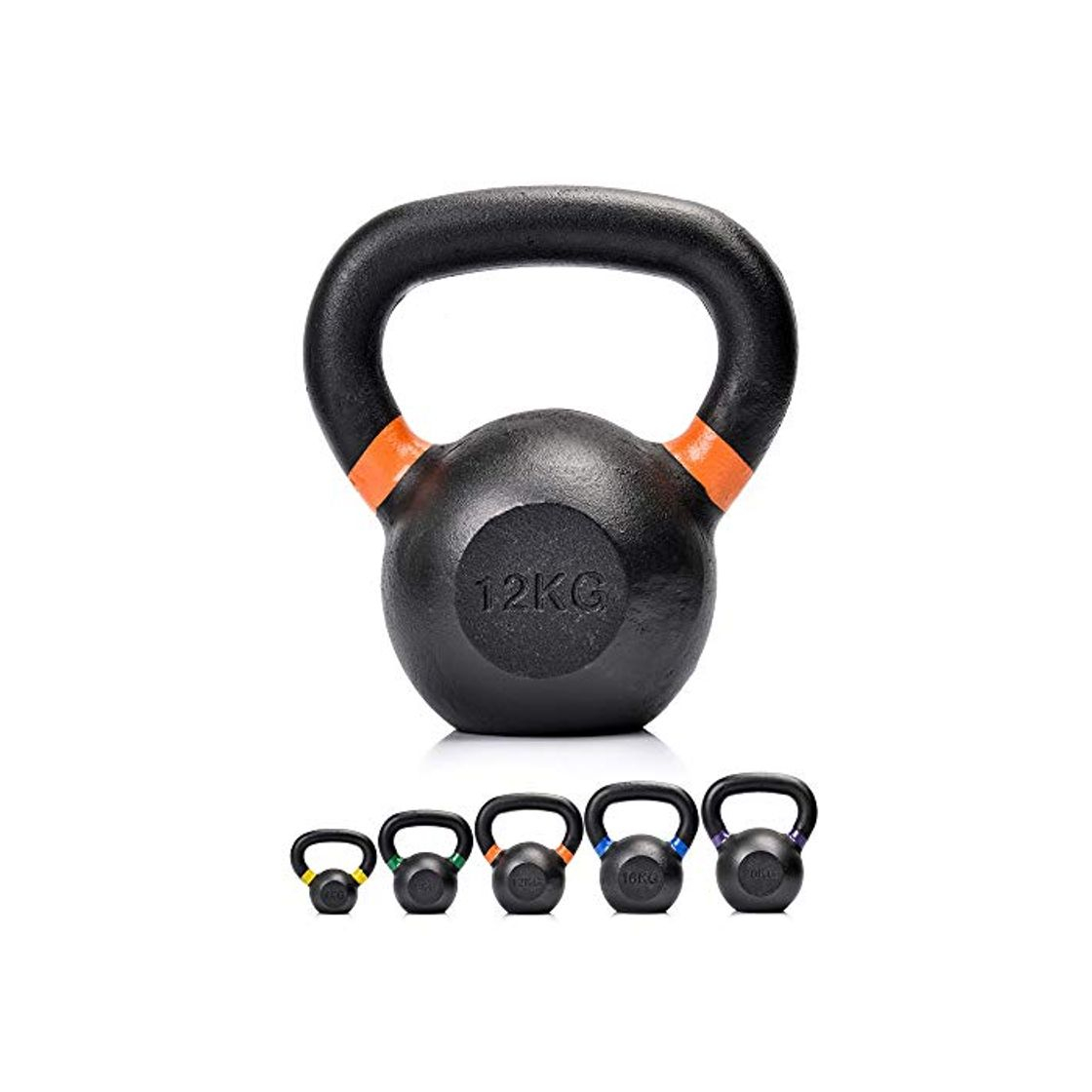 Producto Pesas Rusas Kettlebell Hierro Fundido - Entrenamiento Fitness Pilates Gimnasio Culturismo -