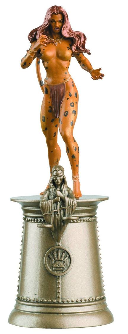 Fashion Mulher Leopardo escultura