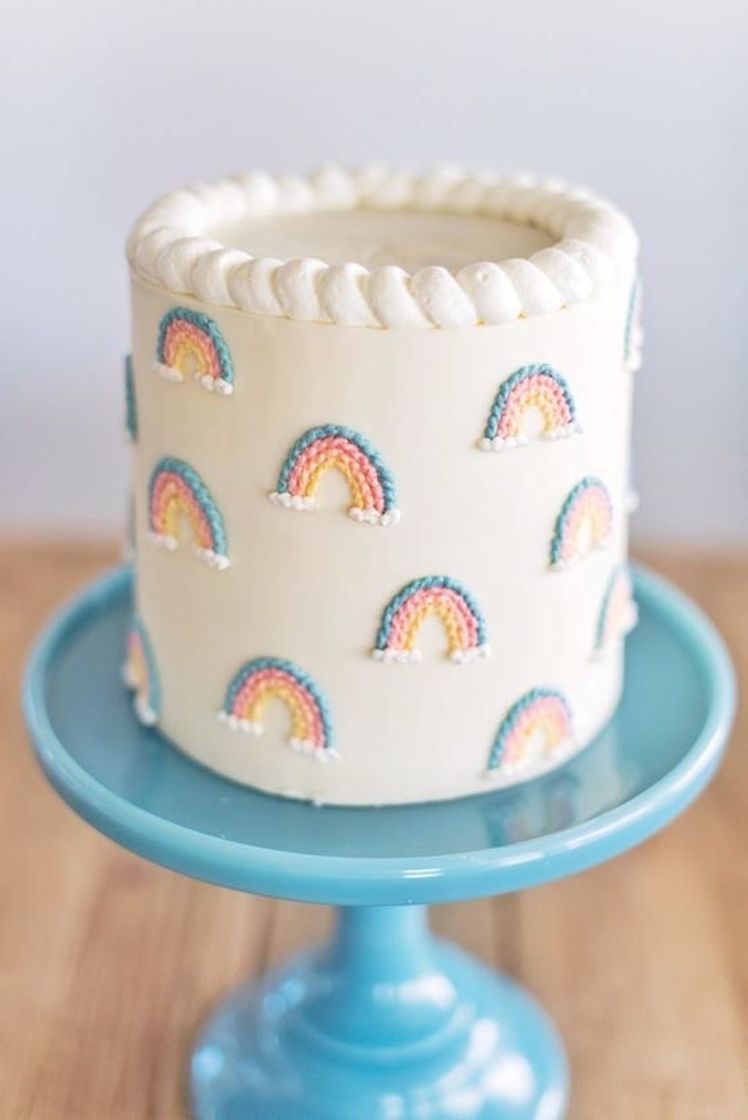 Moda Bolo arcos íris 🌈🎂