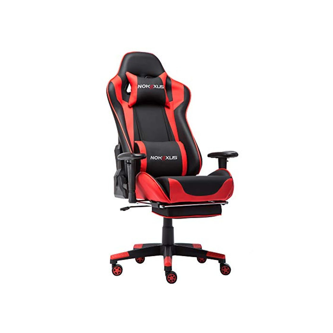 Home NOKAXUS - Silla de Oficina para Videojuegos tamaño Grande Respaldo Alto Asiento