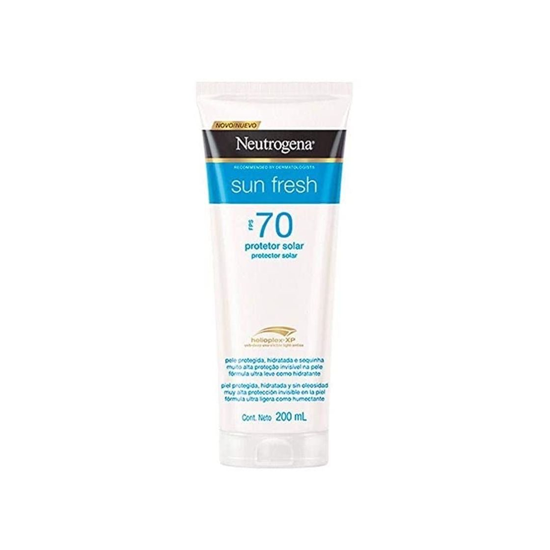 Product Protetor Solar Neutrogena Sun Fresh FPS70 - Época Cosmético