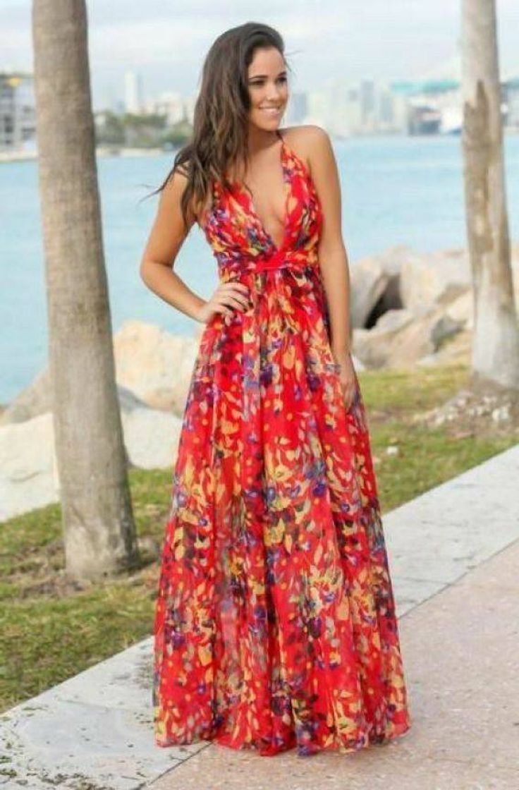 Fashion Vestido longo❤