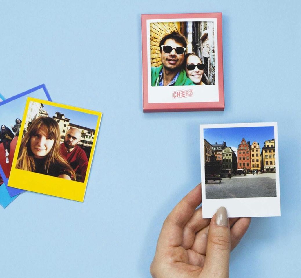 Social Imanes con foto retro