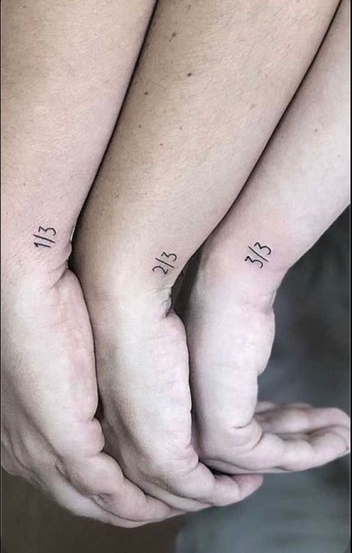 Moda tatuagem para irmãos 