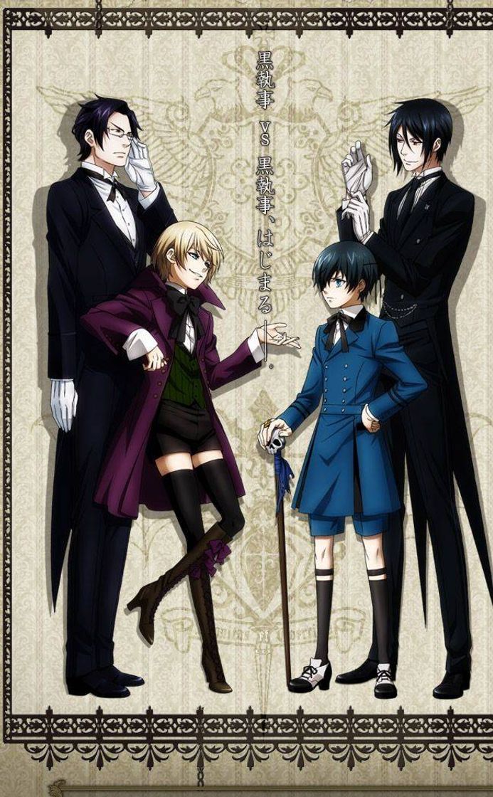 Fashion Black Butler