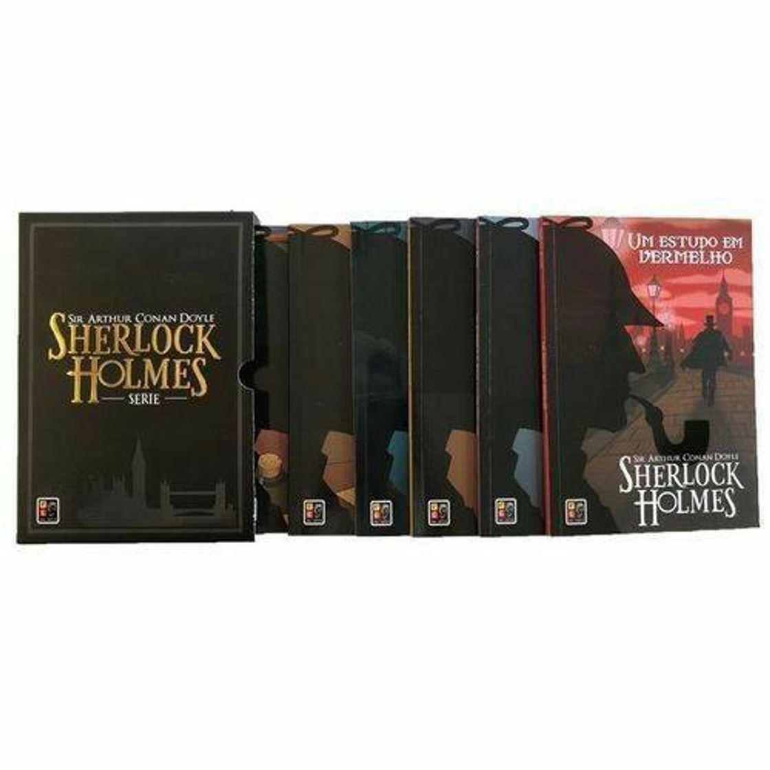 Moda Sherlock Holmes box de livros