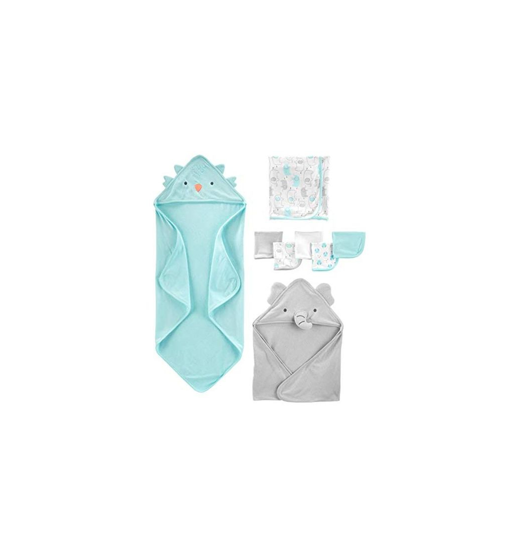 Moda Simple Joys by Carter's Juego de 8 Toallas Y Paño. baby-bath-towels