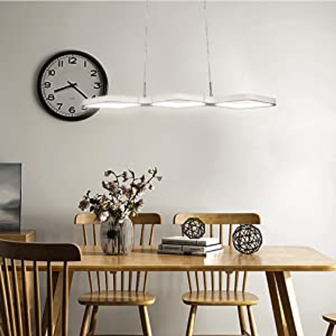 Productos Anten 30W LED Lámpara Comedor Techo Colgante Regulable, Moderno Lámpara para Mesa