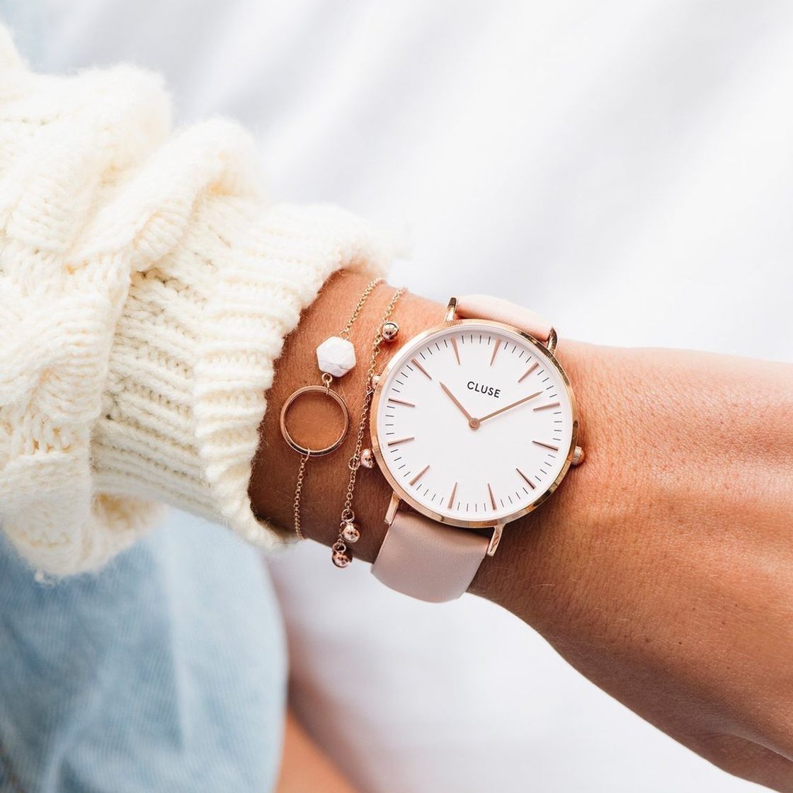 Moda Reloj Rose Gold, de Cluse