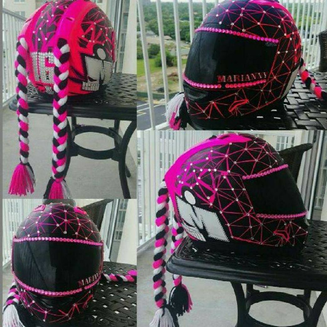 Product Capacete rosa 🌸