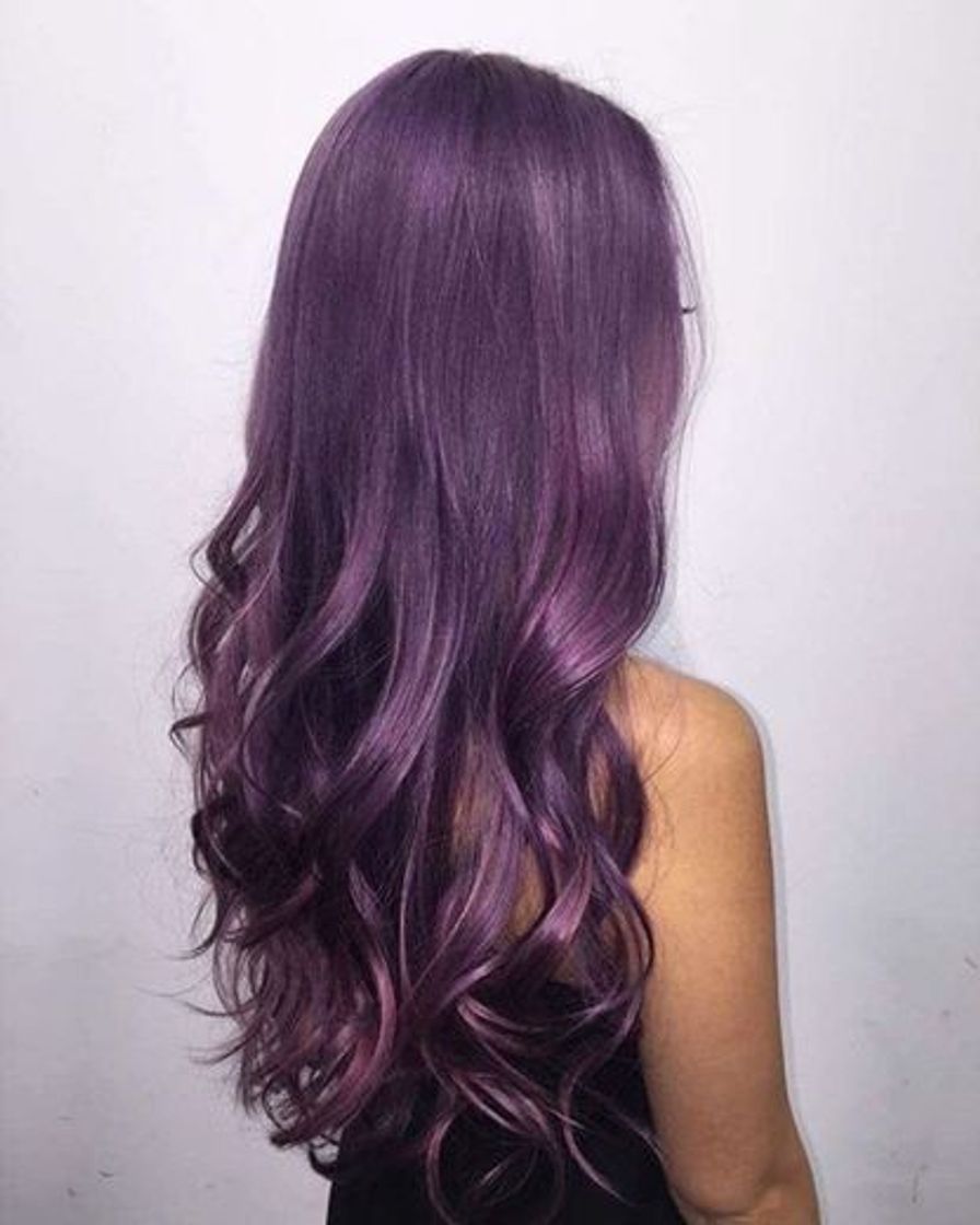 Fashion Cabelo roxo 