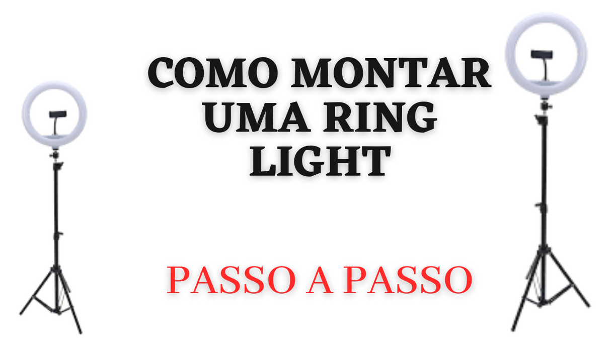 Fashion Como montar uma ring light 