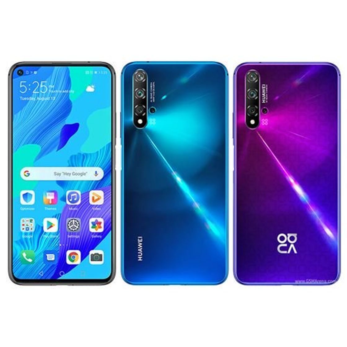 Electronic HUAWEI Nova 5T - Smartphone de 6.26''